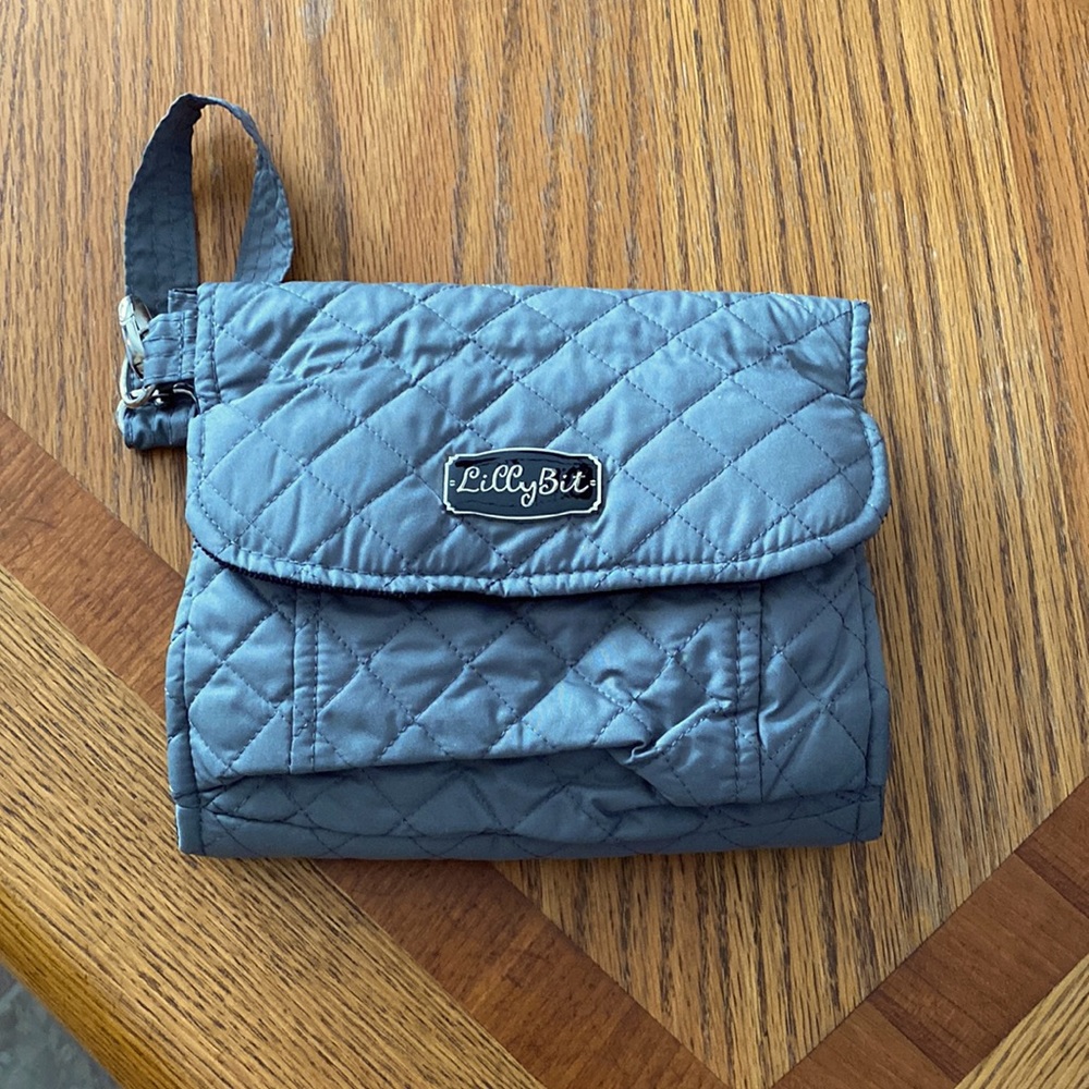 DEMDACO Lillybit Diaper Clutch, Quilted